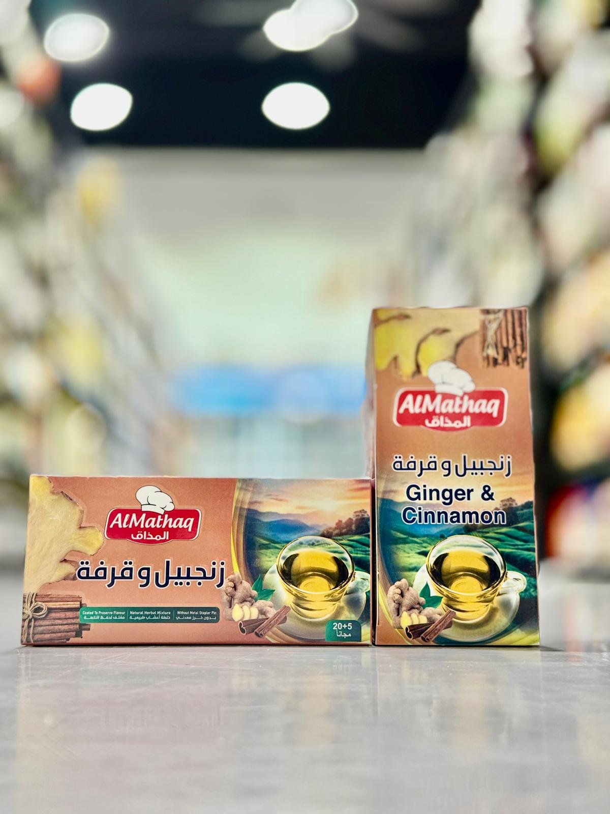 ALMATHAQ GINGER AND CINNAMON 12/25 Tea Bag
