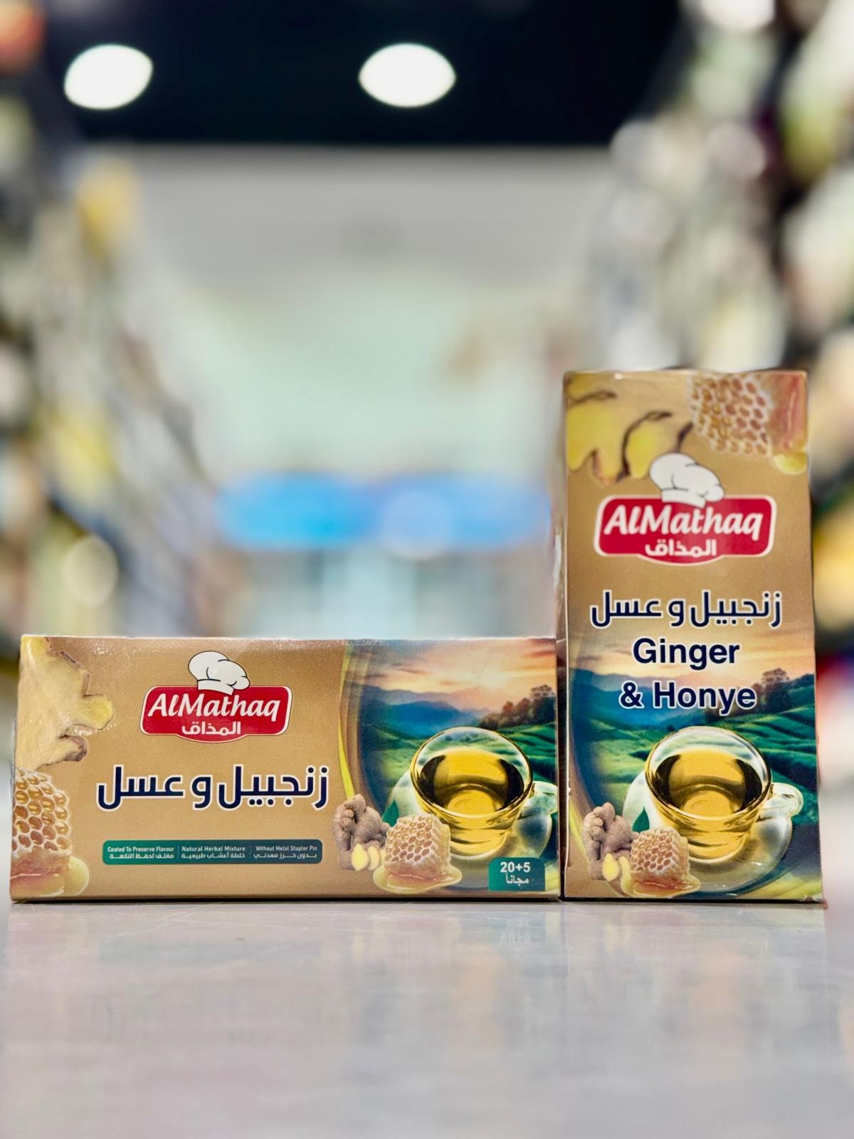 ALMATHAQ GINGER AND HONEY 12/25 Tea Bag