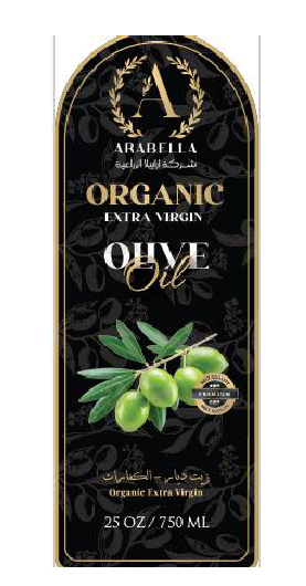 ARABELLA EXTRA VIRgIN OLIVE OIL 750ML/6